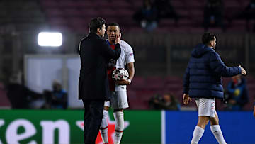 Mauricio Pochettino & Kylian Mbappe