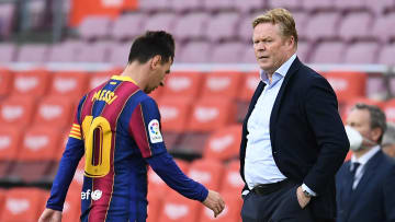 Messi con Koeman