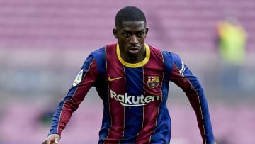 Dembélé tiene un año de contrato con el Barcelona 