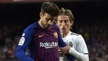Luka Modric s'est payé Gérard Piqué après le Clasico ce samedi