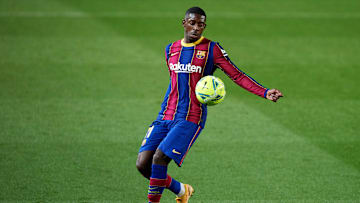 Ausgerechnet er sorgte dafür, dass Barcelona zumindest noch einen Punkt retten konnte: Ousmane Dembélé