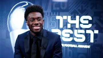 Alphonso Davies beim 'The Best'-Award