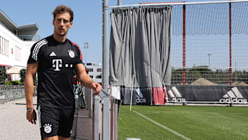 Mit dem FC Bayern hat Leon Goretzka am Sonntag die Chance auf das Triple