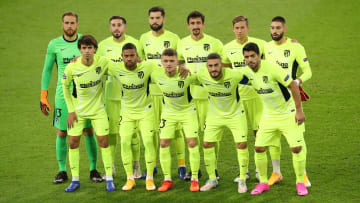 Once inicial del Atlético de Madrid frente al Bayern