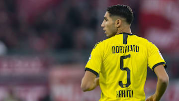 Achraf Hakimi face au Bayern Munich 