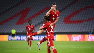 Lewandowski celebrando un gol