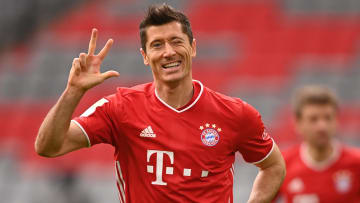 Robert Lewandowski beim Torjubel