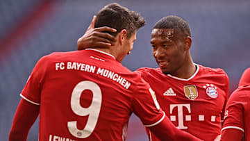 Robert Lewandowski und David Alaba.