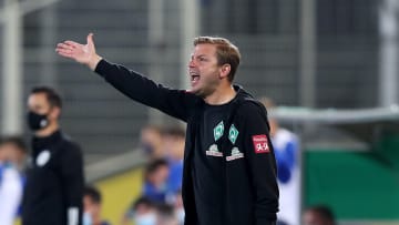 Mit seiner Mannschaft seit vier Pflichtspielen ungeschlagen: Florian Kohfeldt