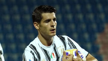 Morata ha vuelto a ser titular en la Juventus