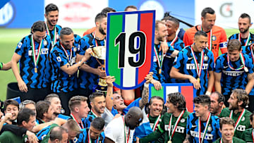 La festa nerazzurra dopo lo scudetto