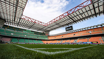 Una vista di San Siro
