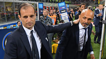 Massimiliano Allegri e Luciano Spalletti
