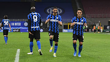 Lukaku, Hakimi e Lautaro