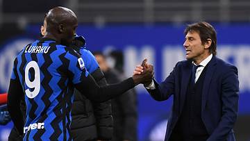 Romelu Lukaku e Antonio Conte