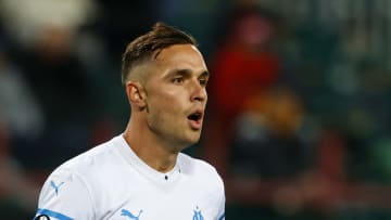  Pol Lirola avec l'Olympique de Marseille cette saison 