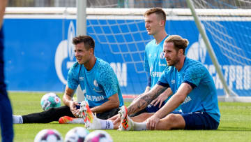 Die drei Schalke-Keeper: Michael Langer, Markus Schubert, Ralf Fährmann (v.l.n.r.)