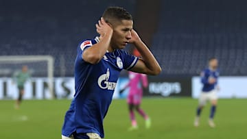 Amine Harit beim Torjubel