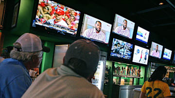 Fans in Miami Watch LeBron James Television Special