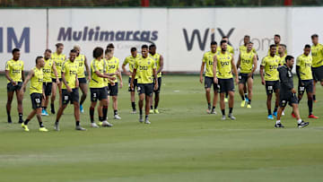 Flamengo Practice Session at Ninho do Urubu - Copa CONMEBOL Libertadores 2019 Final Flamengo Practice Session at Ninho do Urubu - Copa CONMEBOL Libertadores 2019 Final