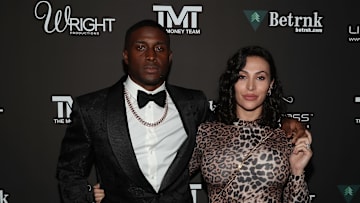 Reggie Bush and his wife, Lilet Bush.