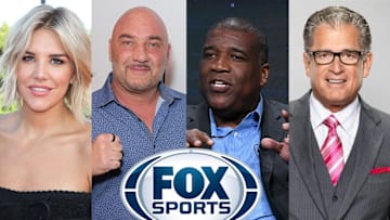 Charissa Thompson, Jay Glazer, Curt Menefee, and Mike Pereira