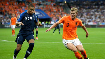 Mbappé y Matthijs De Ligt en la UEFA Nations League