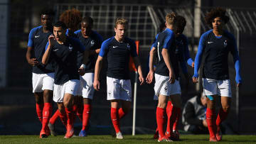 La sélection des U18 de l'équipe de France
