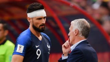 En manque de temps de jeu, Giroud n'a participé qu'à trois rencontres avec les Blues cette saison