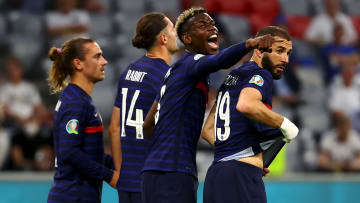 Paul Pogba et les Bleus ont impressionné face à l'Allemagne. 