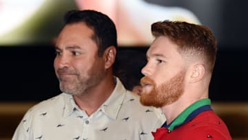 Saul Canelo Álvarez y De La Hoya siguen su disputa