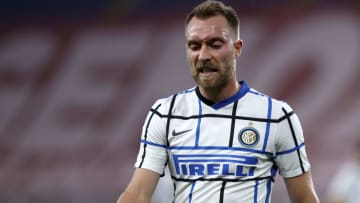 Christian Eriksen ne joue que très peu avec l'Inter Milan.