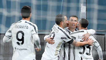 Esultanza Juve