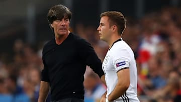 Joachim Löw und Mario Götze