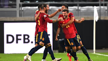 José Gaya a égalisé pour l'Espagne dans les toutes dernières secondes.