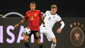 Erzielte im Hinspiel das 1:0: Timo Werner (r.)