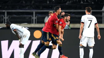 España empató contra Alemania con un gol en los últimos minutos