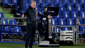 Koeman war über weite Teile der Partie sprachlos