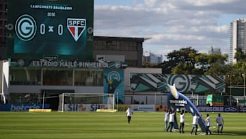 Goias v Sao Paulo Suspended The First Round of the 2020 Brasileirao Series After Players Tested