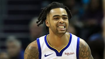 D'Angelo Russell ha sido una de las solitarias figuras de los Warriors