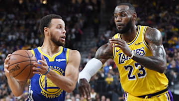 Golden State Warriors v Los Angeles Lakers