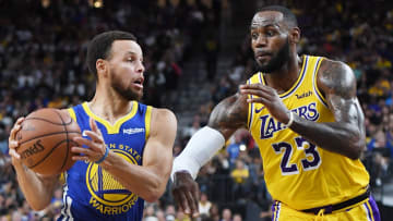 Stephen Curry y LeBron James estarán frente a frente en el play-in