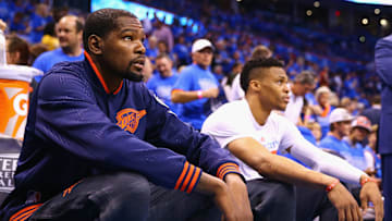Kevin Durant clearly still hasn't gotten over his Thunder departure and relationship with Westbrook