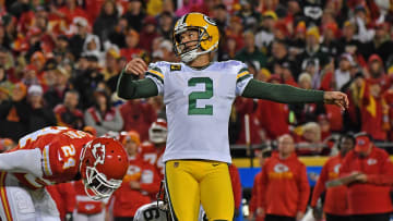 Green Bay Packers kicker Mason Crosby