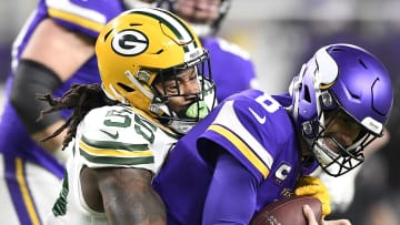 Packers' Za'Darius Smith sacks Vikings' Kirk Cousins