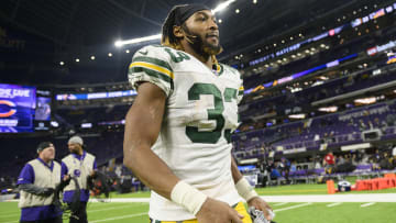 Green Bay Packers running back Aaron Jones