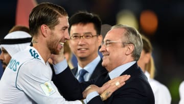 Florentino Pérez y Sergio Ramos