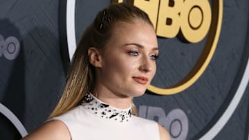 Sophie Turner shows off her baby bump while out with Joe Jonas. The 'Game of Thrones' alum and Jonas Brothers member got married in 2019.