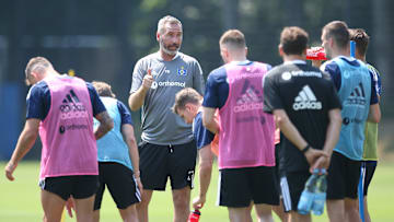 War mit der gestrigen Leistung seines Teams zufrieden: HSV-Coach Tim Walter