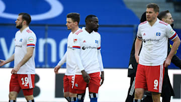 Drei Halbzeiten in Folge ohne Tor: die Spieler des HSV nach dem 0:0 gegen Fürth